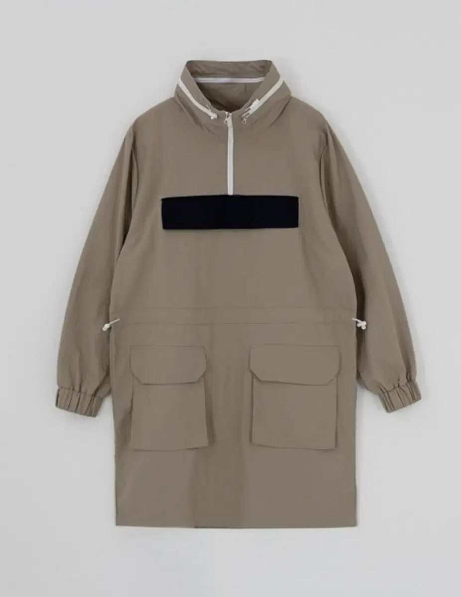 OTTGIPSA ロング アノラック ベージュ フリーサイズ