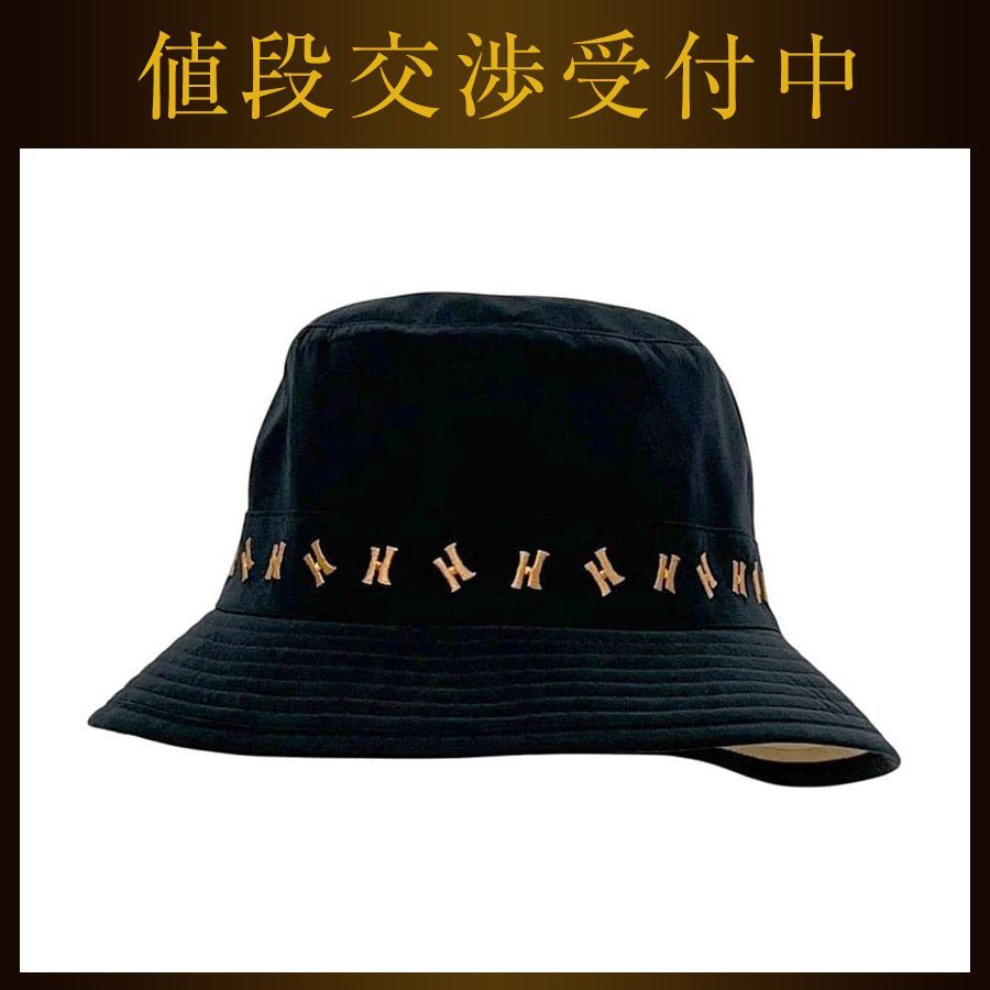 エルメス ハット ブラック クリーニング済み ポリエステル ナイロン