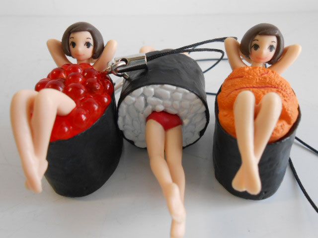 ♯Lmi27BZ 妄想おねえさんのお寿司屋さん 全6種 ガチャポン