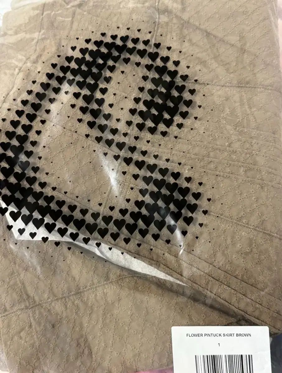 ISSEY MIYAKE イッセイミヤケ フラワー ピンタック スカート ブラウン 1size GULLKHAN_COM