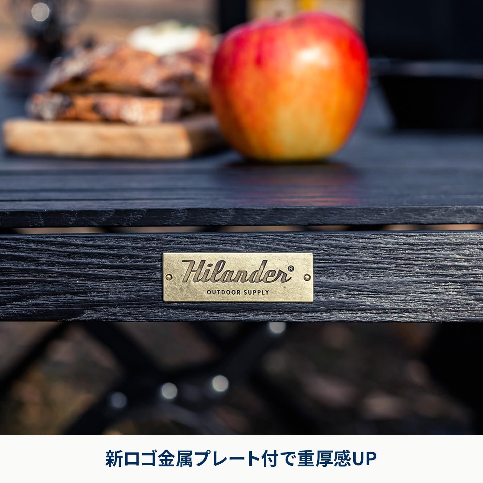 ウッドロールトップテーブルLIGHT120