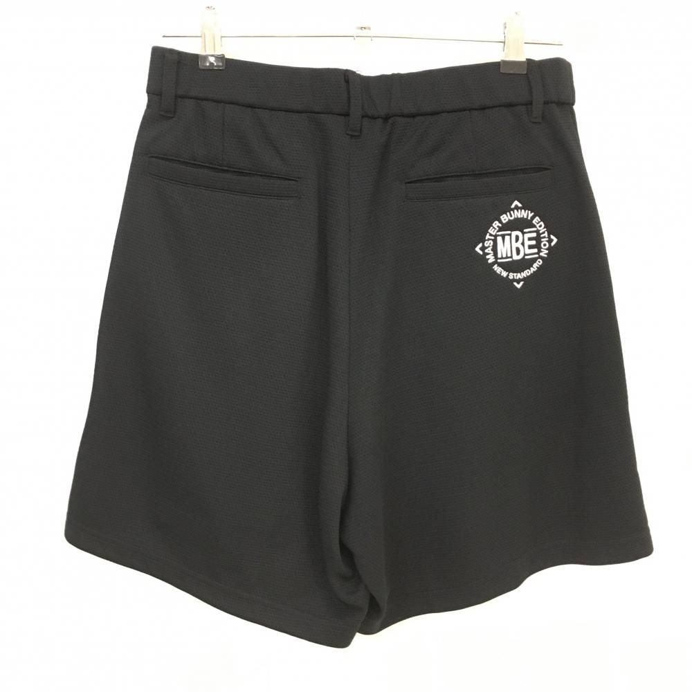 超 マスターバニー キュロットスカート 黒 凹凸生地 UV レディース 2 L ゴルフウェア モデル MASTER BUNNY EDITION