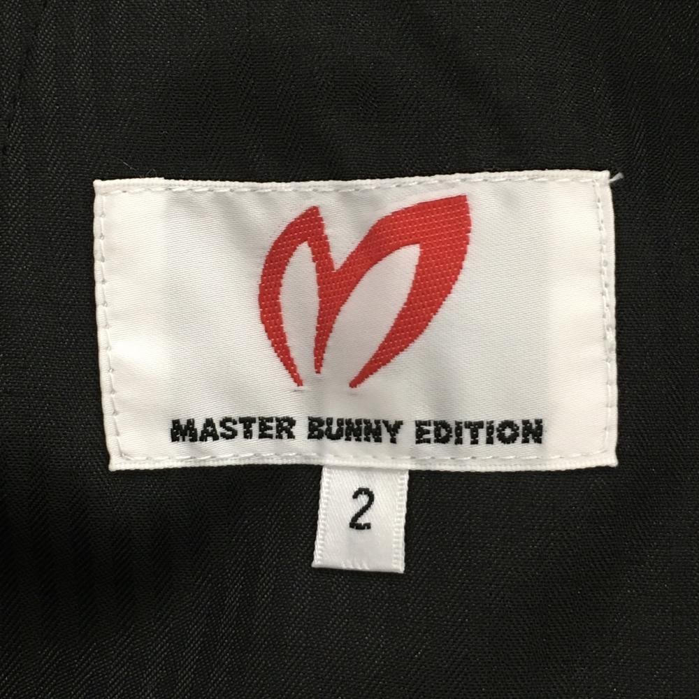 超 マスターバニー キュロットスカート 黒 凹凸生地 UV レディース 2 L ゴルフウェア モデル MASTER BUNNY EDITION LLC-HASEGAWATOSO_COM