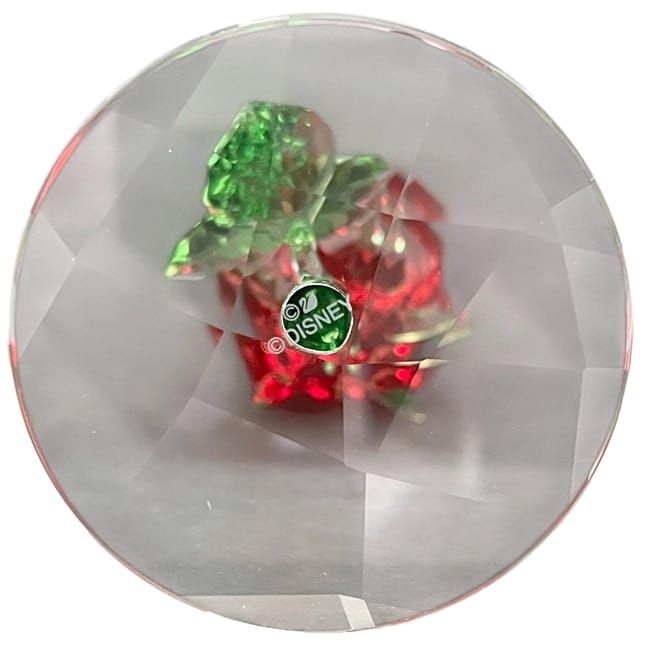 スワロフスキー ディズニー オーナメント クリア レッド グリーン 美女と野獣 WWW_SKLAD-KIRPICHA_RU