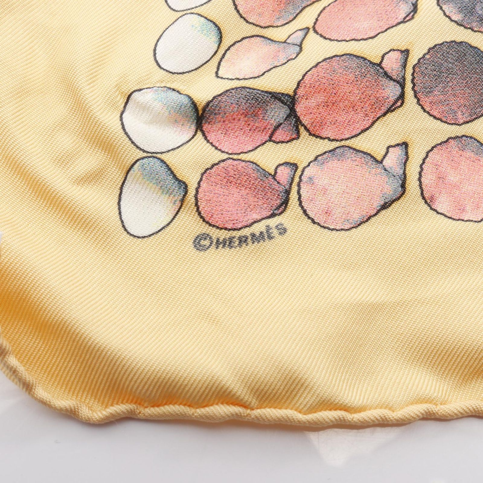 エルメス HERMES スカーフ プチカレ カレ45 Les Coquilles シルク カレ  