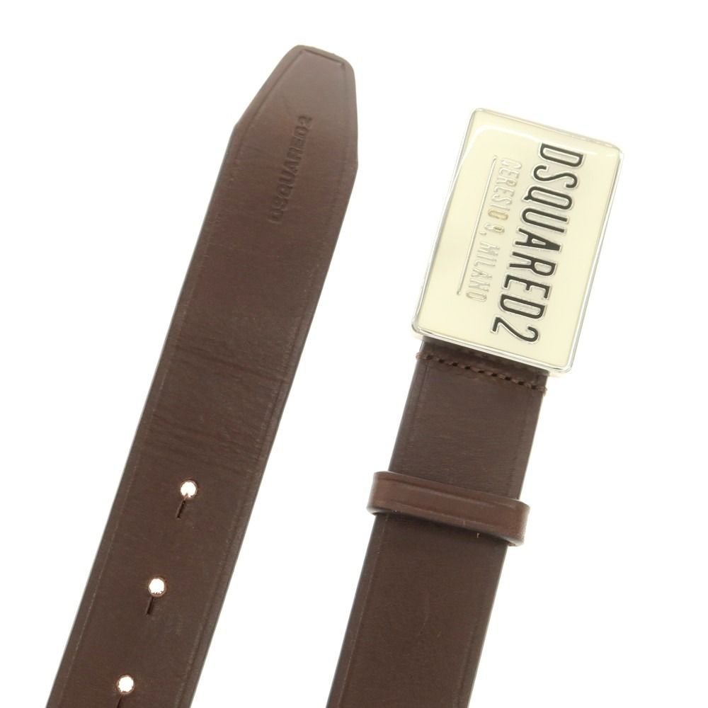 新品アウトレット】ディースクエアード DSQUARED2 レザー ベルト  