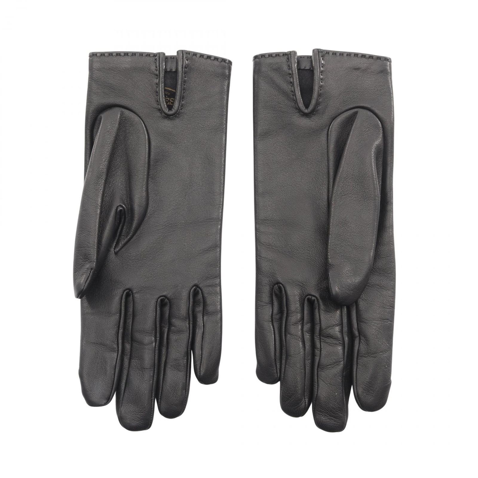 エルメス HERMES 手袋 ケリー レザー グローブ レディース Used A