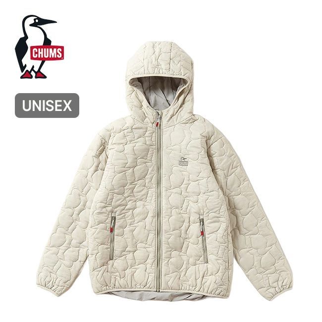 CHUMS チャムス ブービーステッチパデッドパーカー CH04-1468 グレージュ
