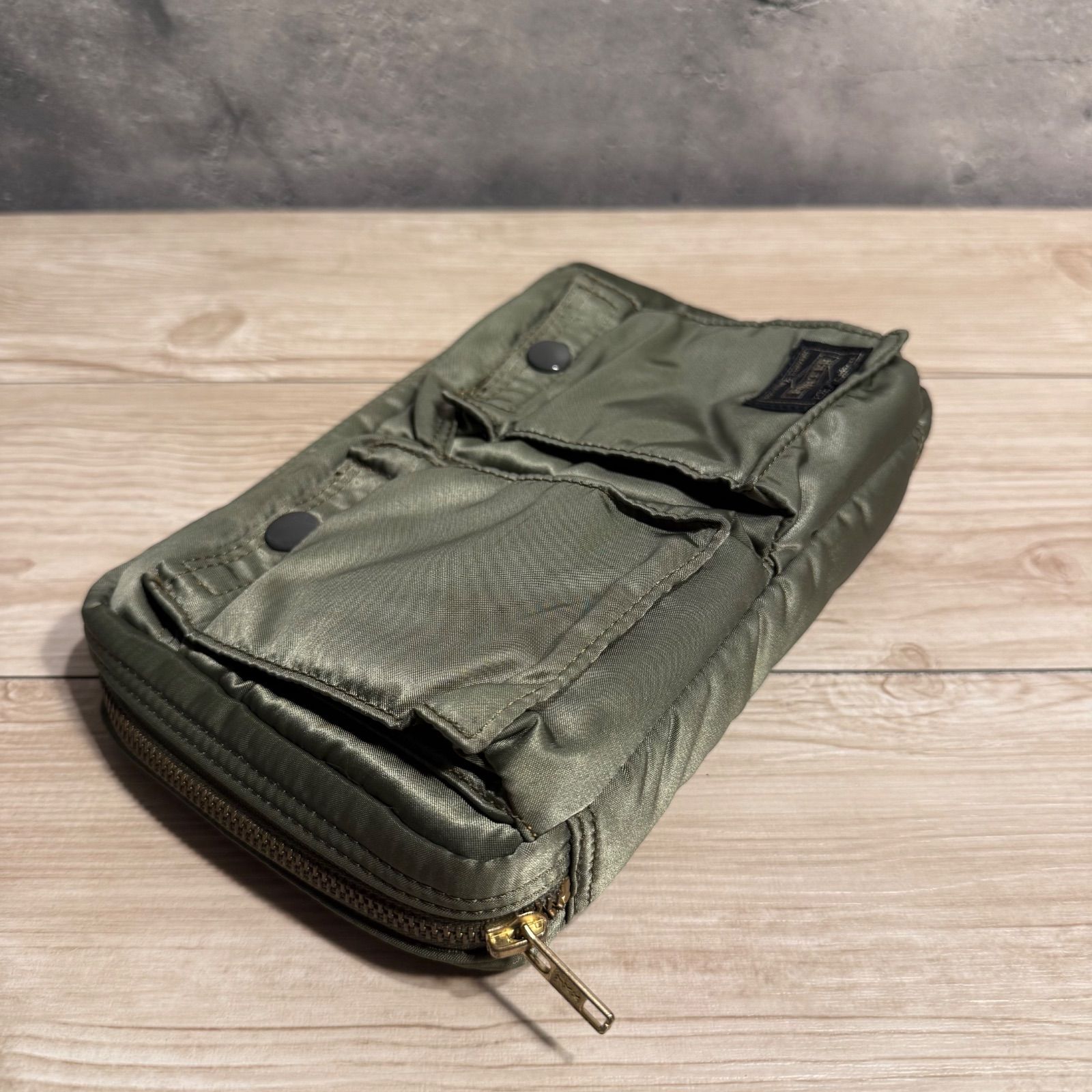 PORTER タンカー 手帳カバー SG セージグリーン