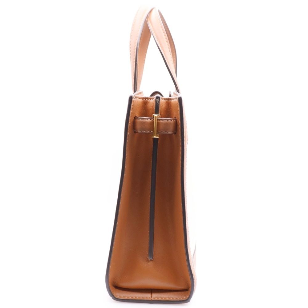 TORY BURCH (トリー バーチ) 2WAY キャンバス ショルダー ハンドバッグ 