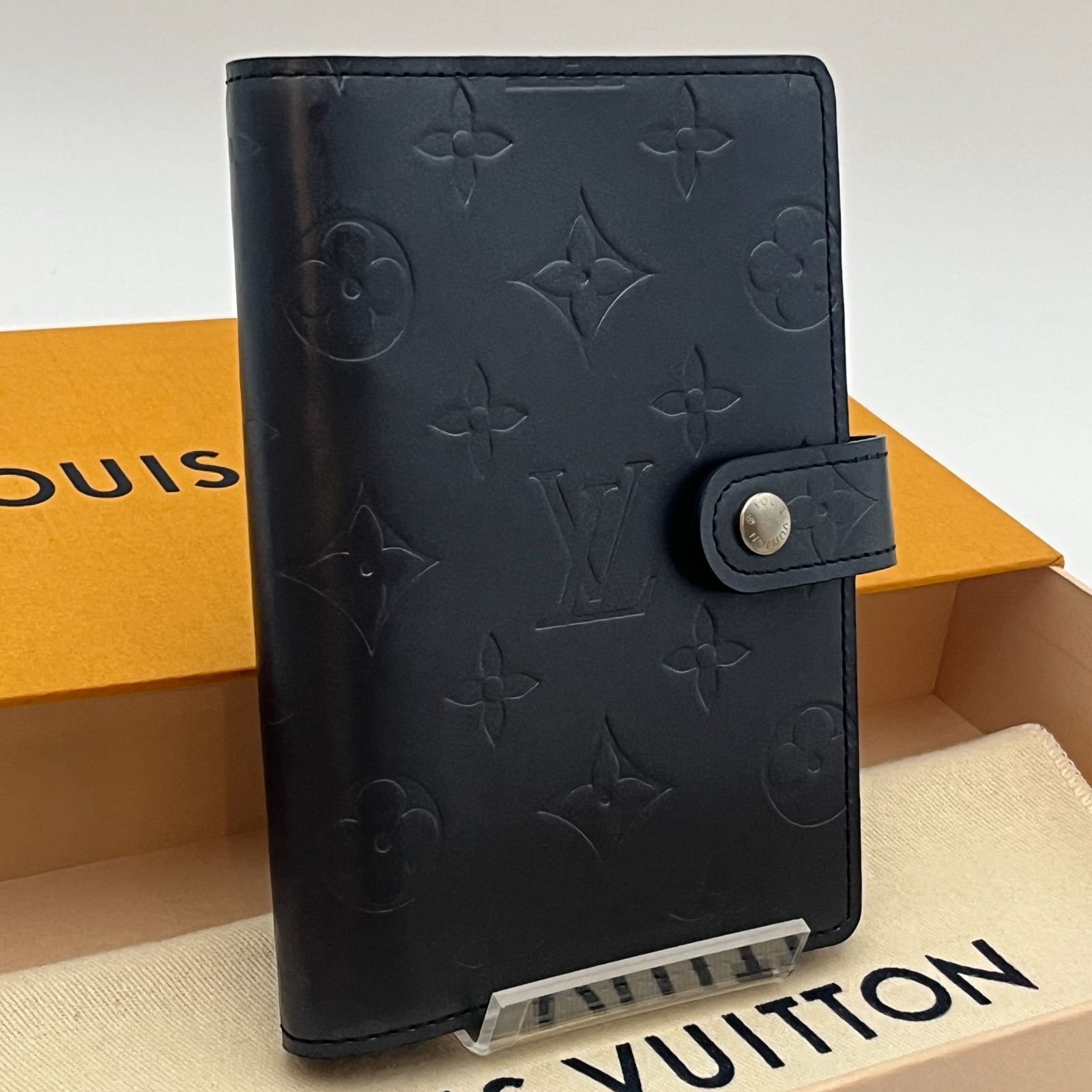 LOUIS VUITTON R20935 モノグラム マット アジェンダPM 手帳カバー