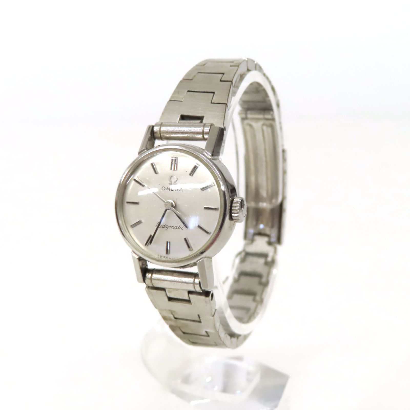 HR0425 OMEGA オメガ Ladymatic レディマティック クオーツ 腕時計 手巻き シルバー レディース スイス製 稼働品 WWW_USTAUSTRALIA_COM_AU