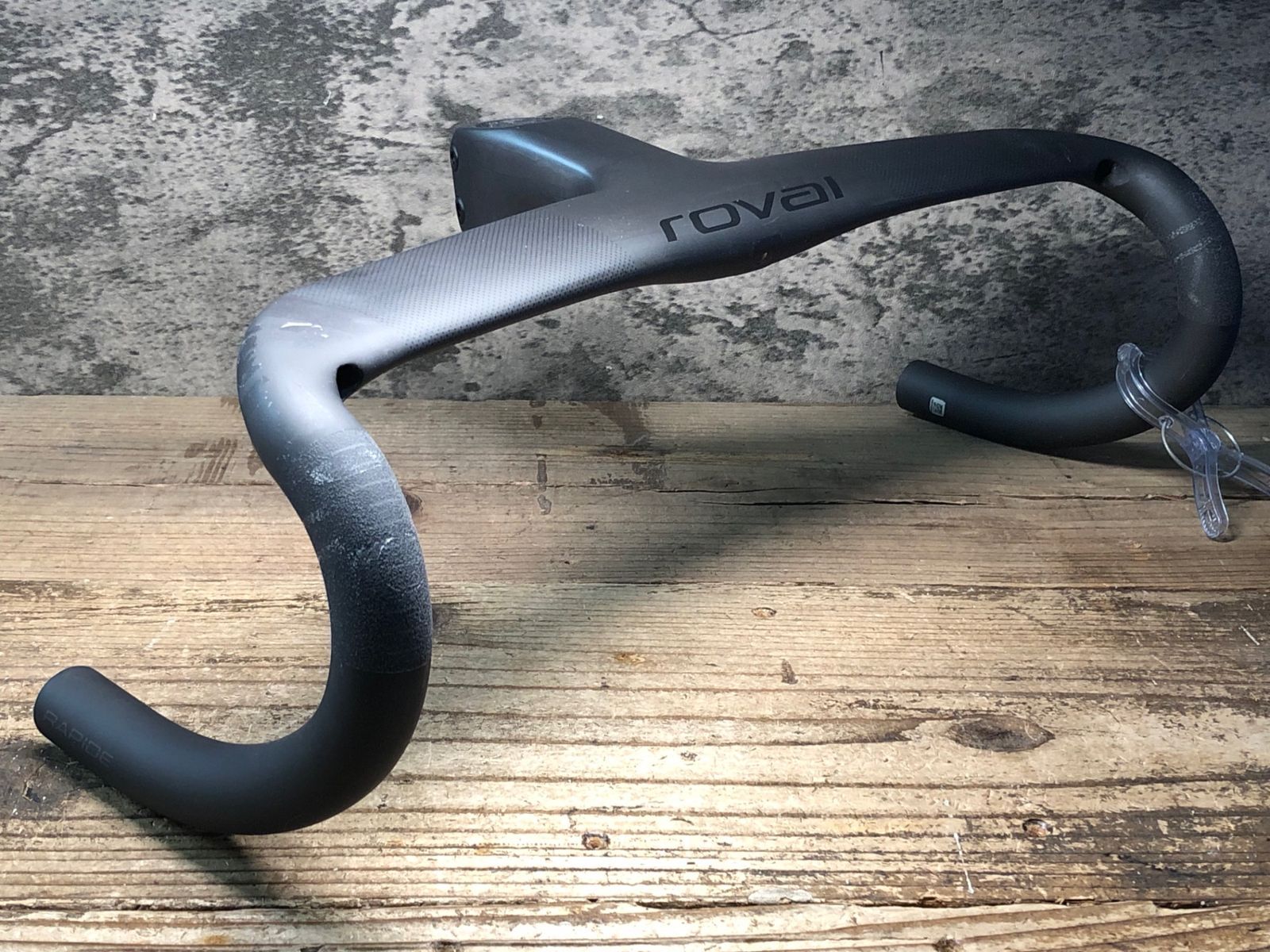 JL030 ロヴァ―ル ROVAL RAPIDE COCKPIT カーボン ドロップハンドル ブラケットC-C420mm100mm