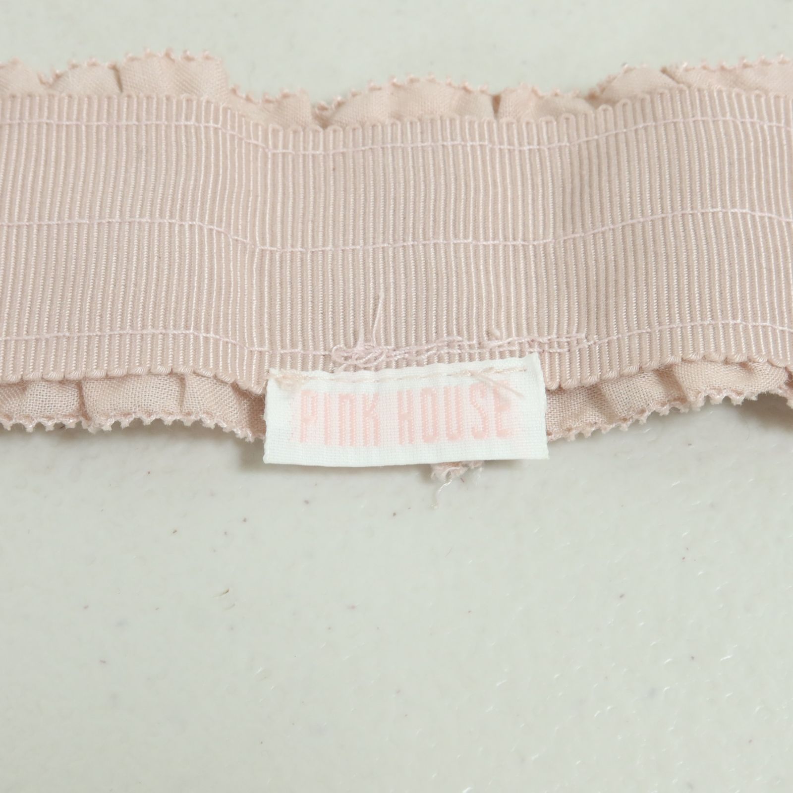 【美品】ピンクハウス★総フリル フリルモチーフ　サッシュベルト　ピンク系　＊ｋ4397 美品】ピンクハウス☆総フリル フリルモチーフ サッシュベルト ピンク