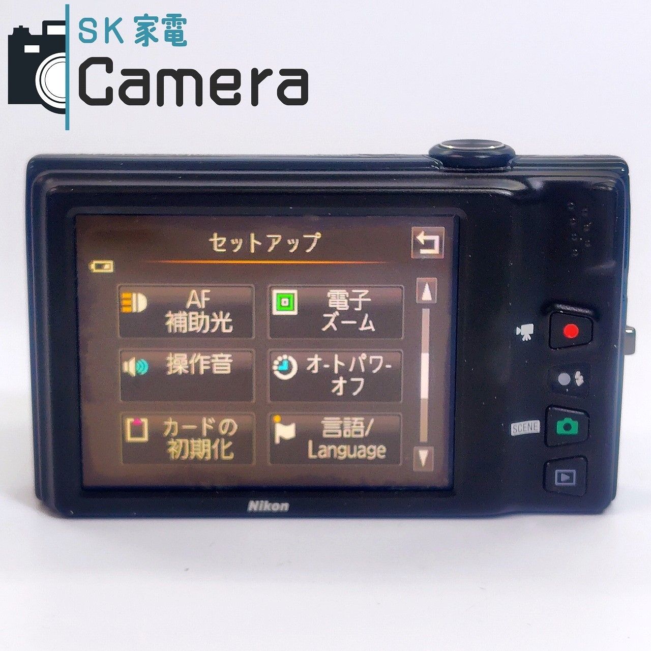 中古品 Nikon COOLPIX S6100 デジタルカメラ 充電器付き 中古現状品 Nikon COOLPIX S6100 デジタルカメラ 充電器付き 【公式通販】
