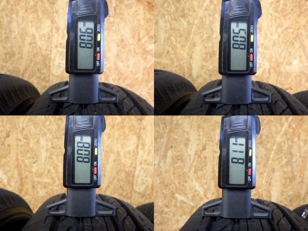 K360 送料無料◆ 製造 約9部山 ◆BS DUELER H|L◆175|80R16◆4本