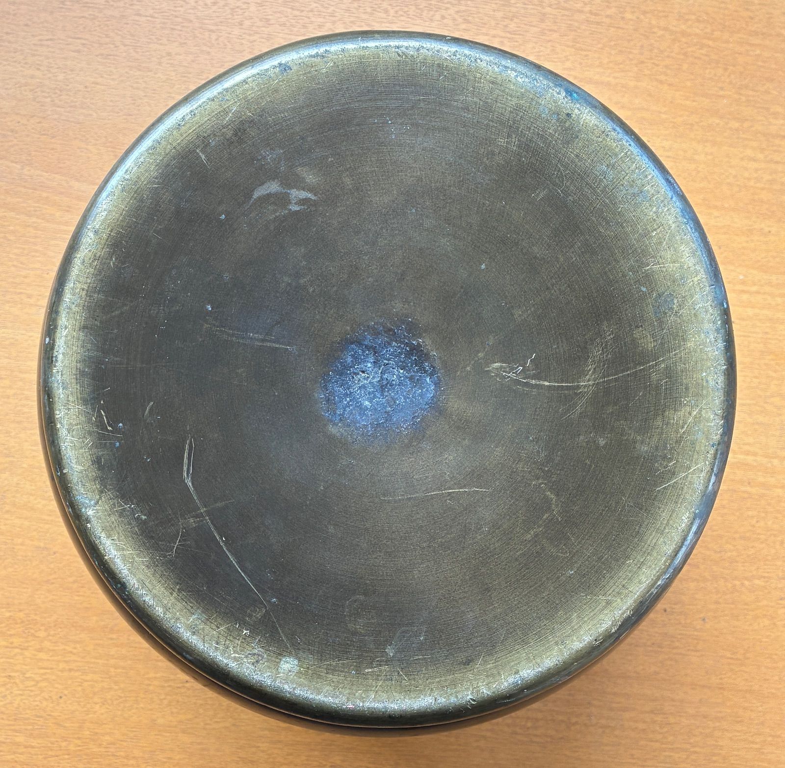 火鉢　金属製 火鉢 金属製 アンティーク - メルカリ