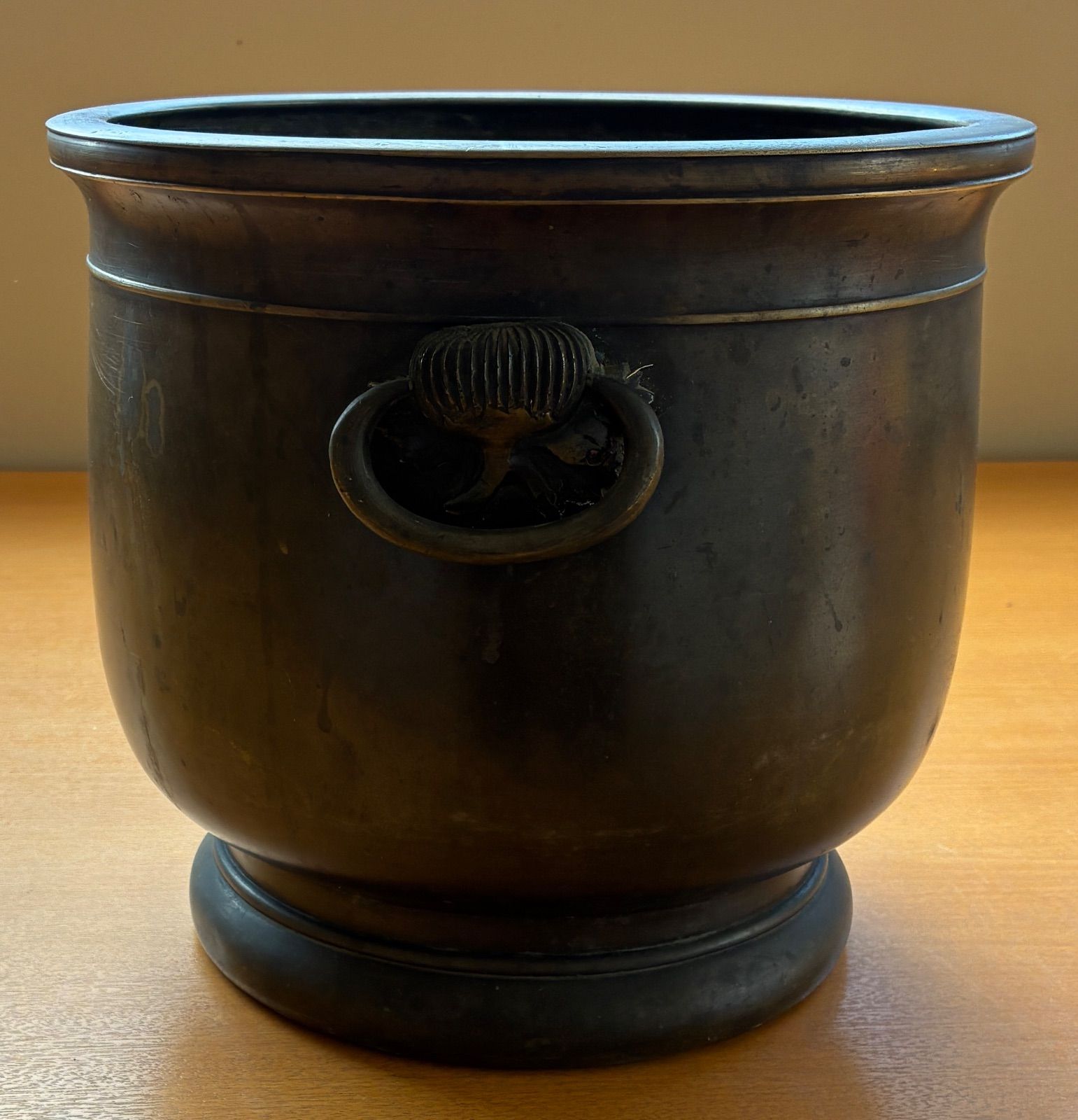 火鉢 金属製 アンティーク - メルカリ