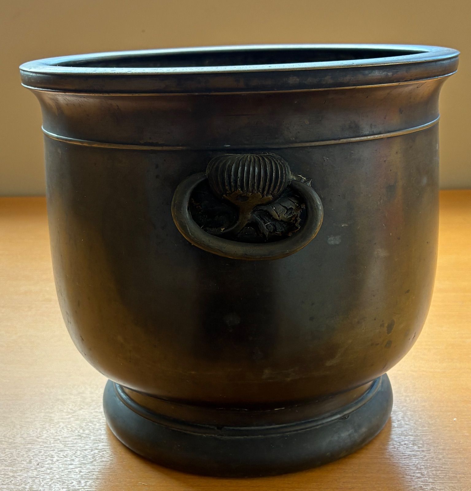 火鉢 金属製 アンティーク - メルカリ