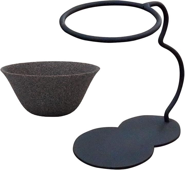 GreenPlus COFIL コーヒー ドリッパー フィルター 陶器 オリジナル スタンド付き 波佐見焼 コーヒーフィルター ペーパーレス ドリップ コフィル ブラック