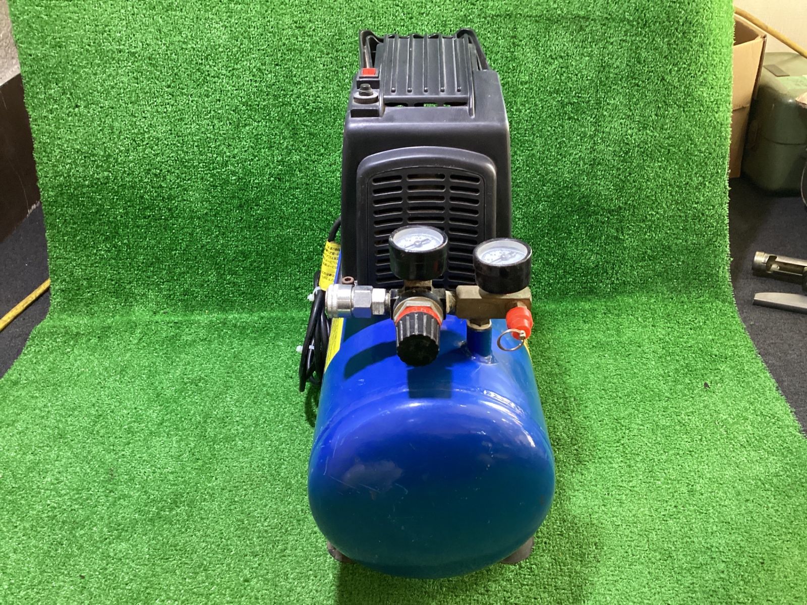 ジャンク品】YAMAZEN OC-120 オイルレスエアーコンプレッサー ※カバー