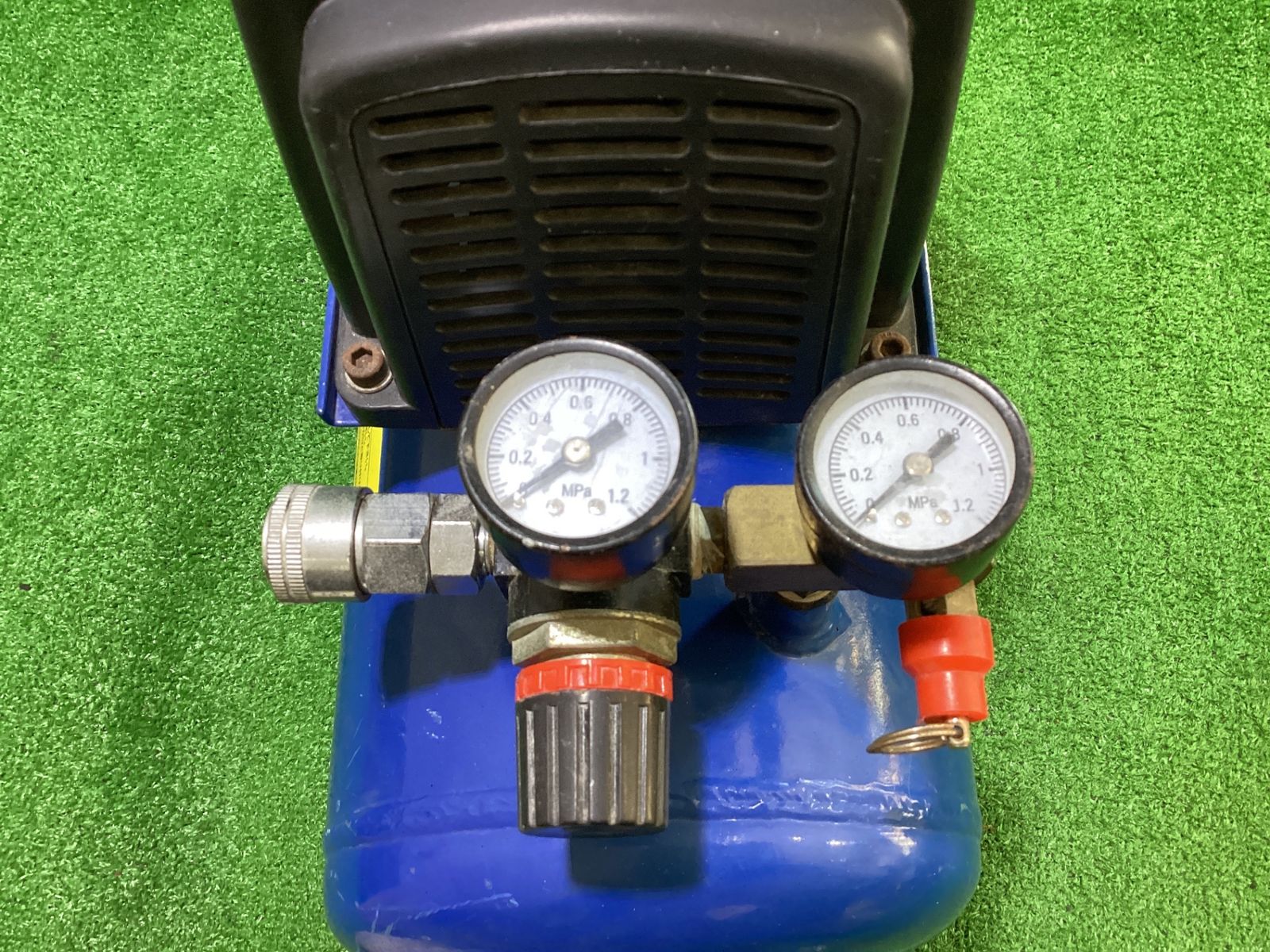 ジャンク品】YAMAZEN OC-120 オイルレスエアーコンプレッサー ※カバー