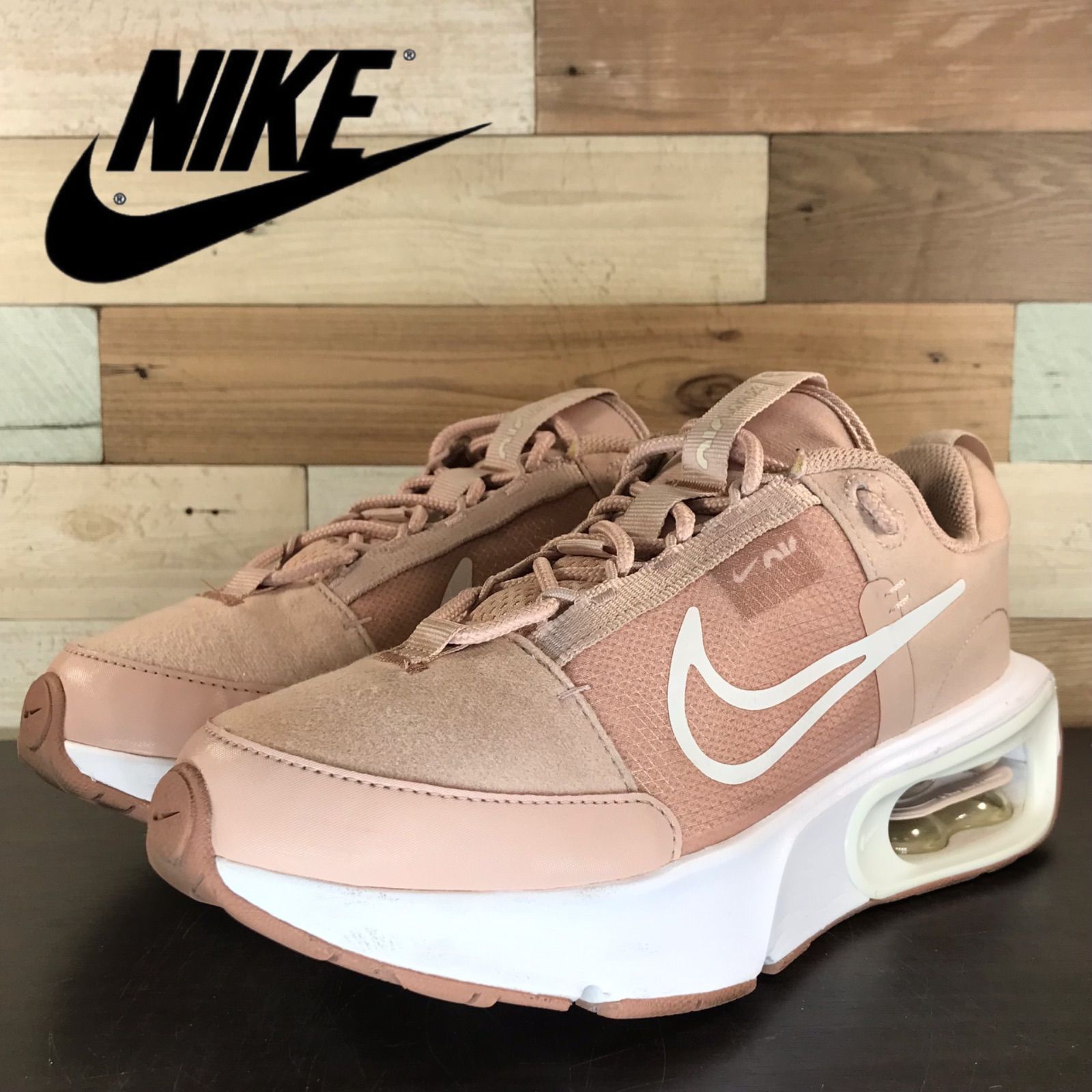 NIKE AIR MAX INTRLK エア マックス インターロック ピンク ホワイト 白 レディース ナイキ スニーカー 24cm U10975 NIKE AIR MAX INTRLK エア マックス インターロック ピンク ホワイト 白 レディース ナイキ スニーカー 24cm U10975