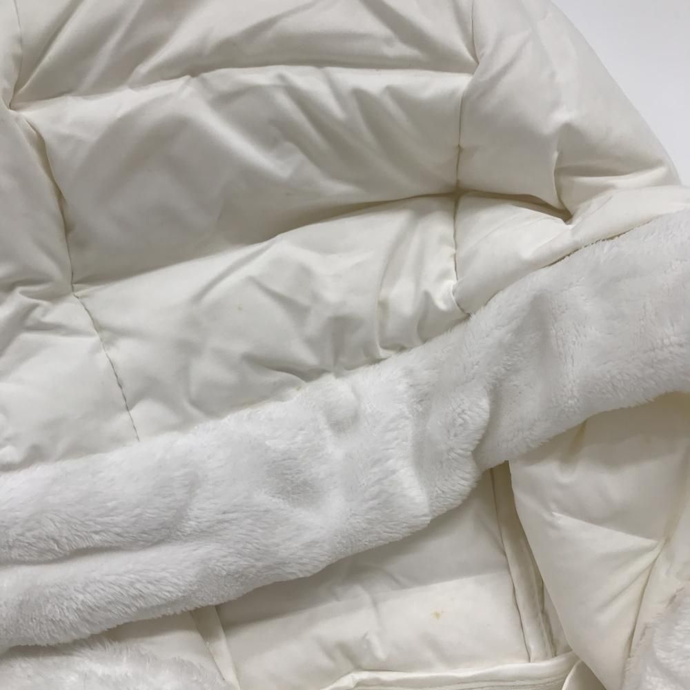 ニューバランスゴルフ フード付ダウンジャケット 白 立体ロゴ フード着脱可 レディース 1 M ゴルフウェア New Balance LLC-HASEGAWATOSO_COM