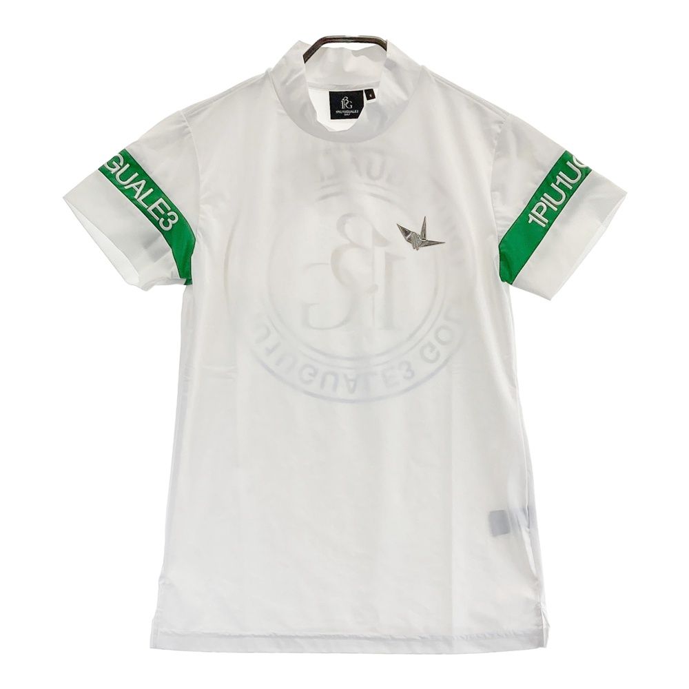 サイズ 2 1PIU1UGUALE3 GOLF GST217 モックネック 半袖Tシャツ ホワイト系 240101545254 ゴルフウェア レディース ストスト