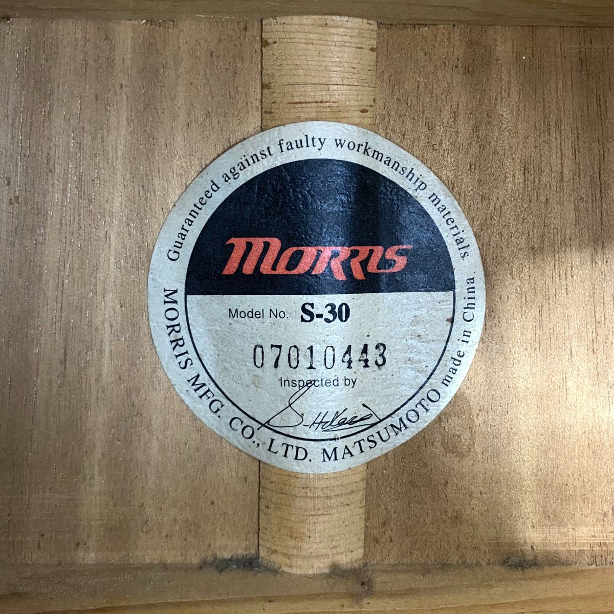 アコースティックギター S-30