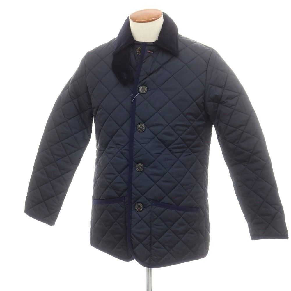 マッキントッシュ Mackintosh ナイロン キルティングブルゾン ネイビー サイズ38 メンズ