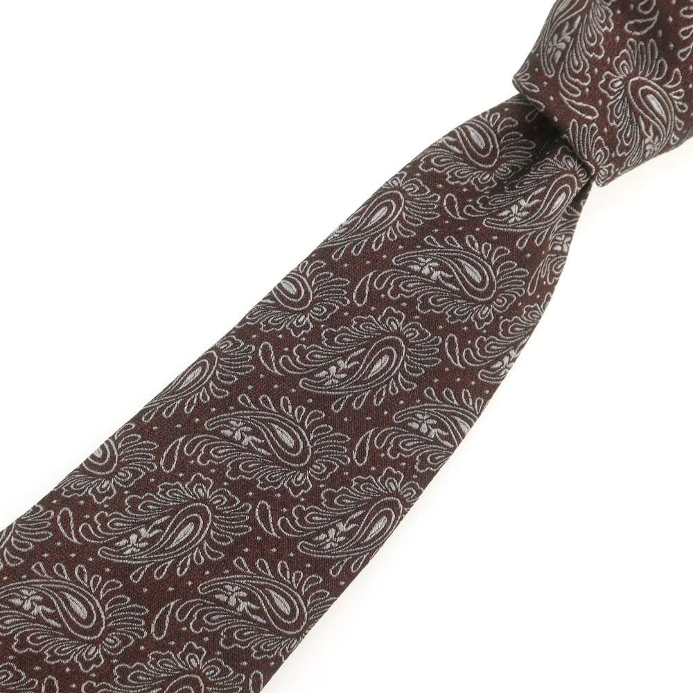 中古】タイユアタイ TIE YOUR TIE セッテピエゲ シルク ペイズリー柄