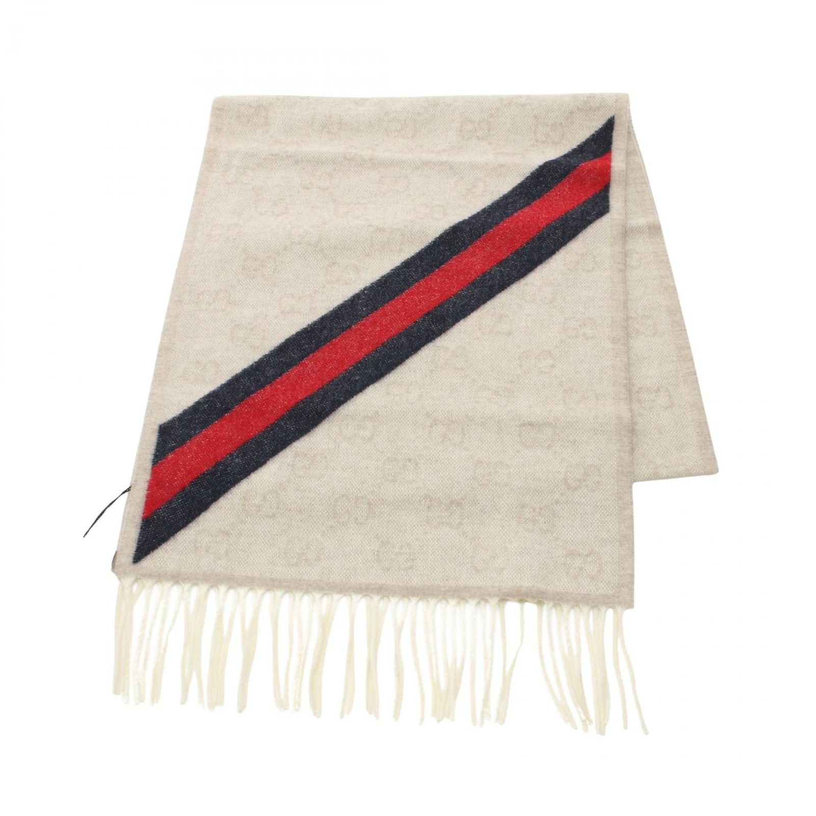 グッチ GUCCI マフラー GG柄 5706033G2009568 サンド ウール マフラー ユニセックス