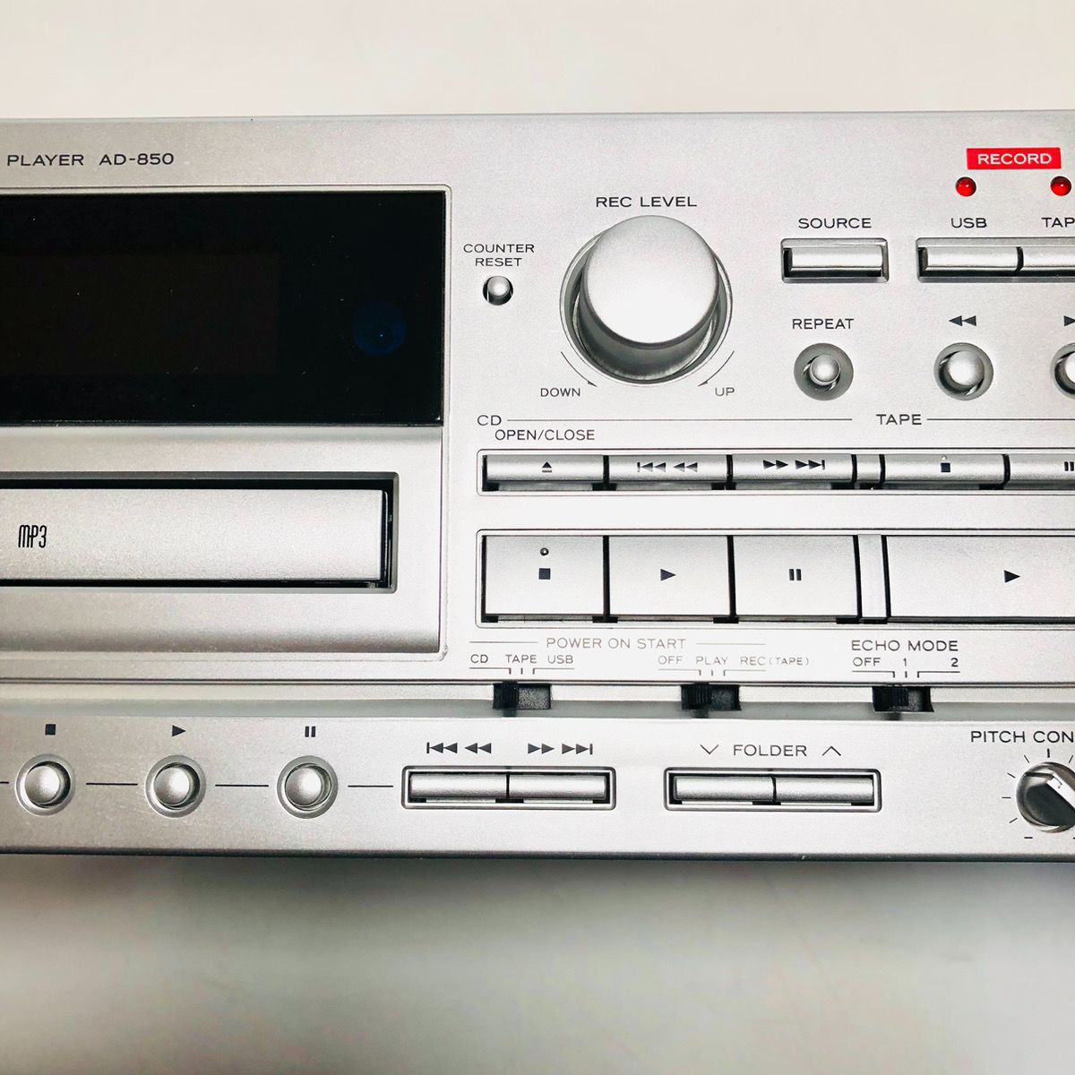 マイク入力 エコー機能搭載