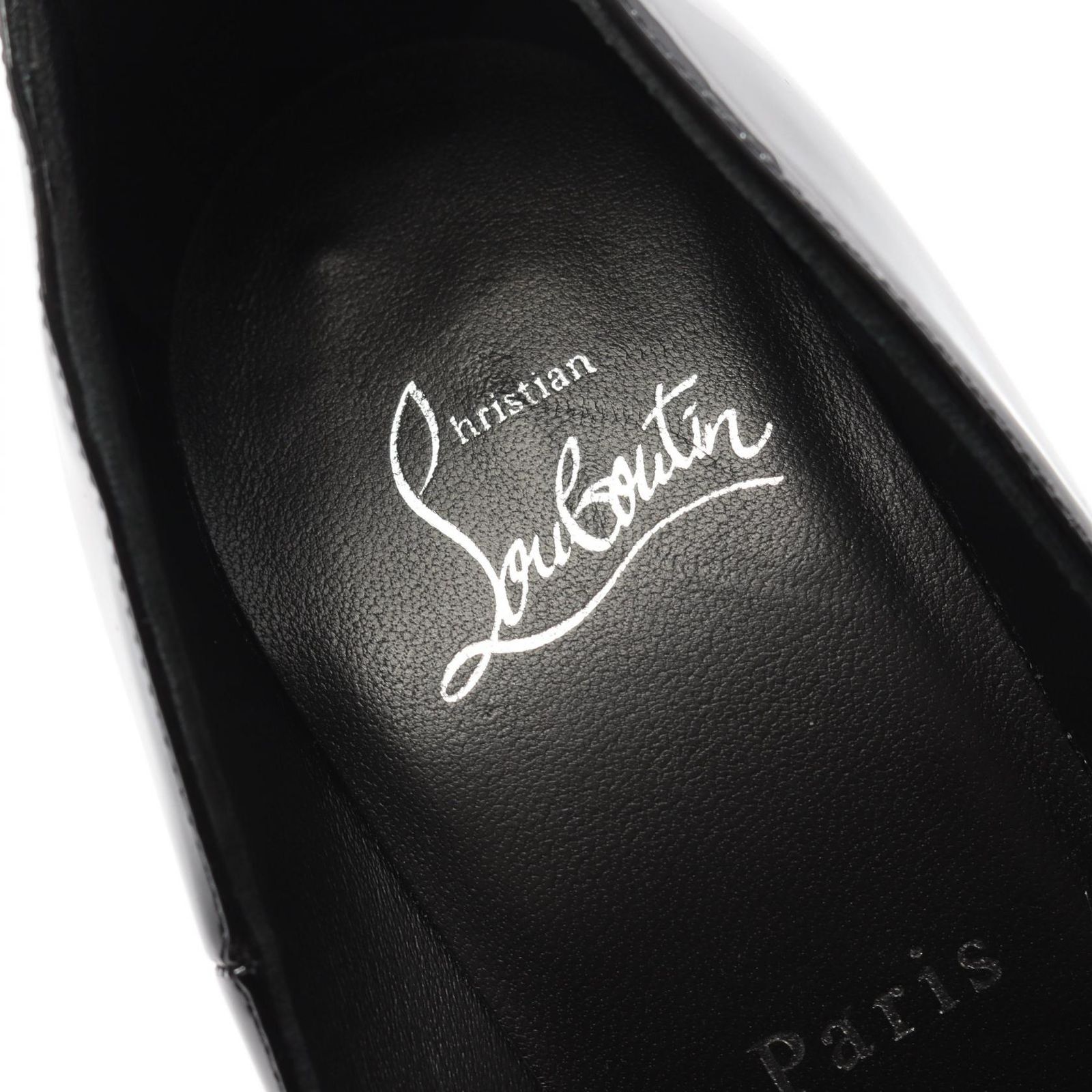  クリスチャンルブタン Christian Louboutin パンプス ブラック パテントレザー レディース A ハイヒール パンプス パンプス