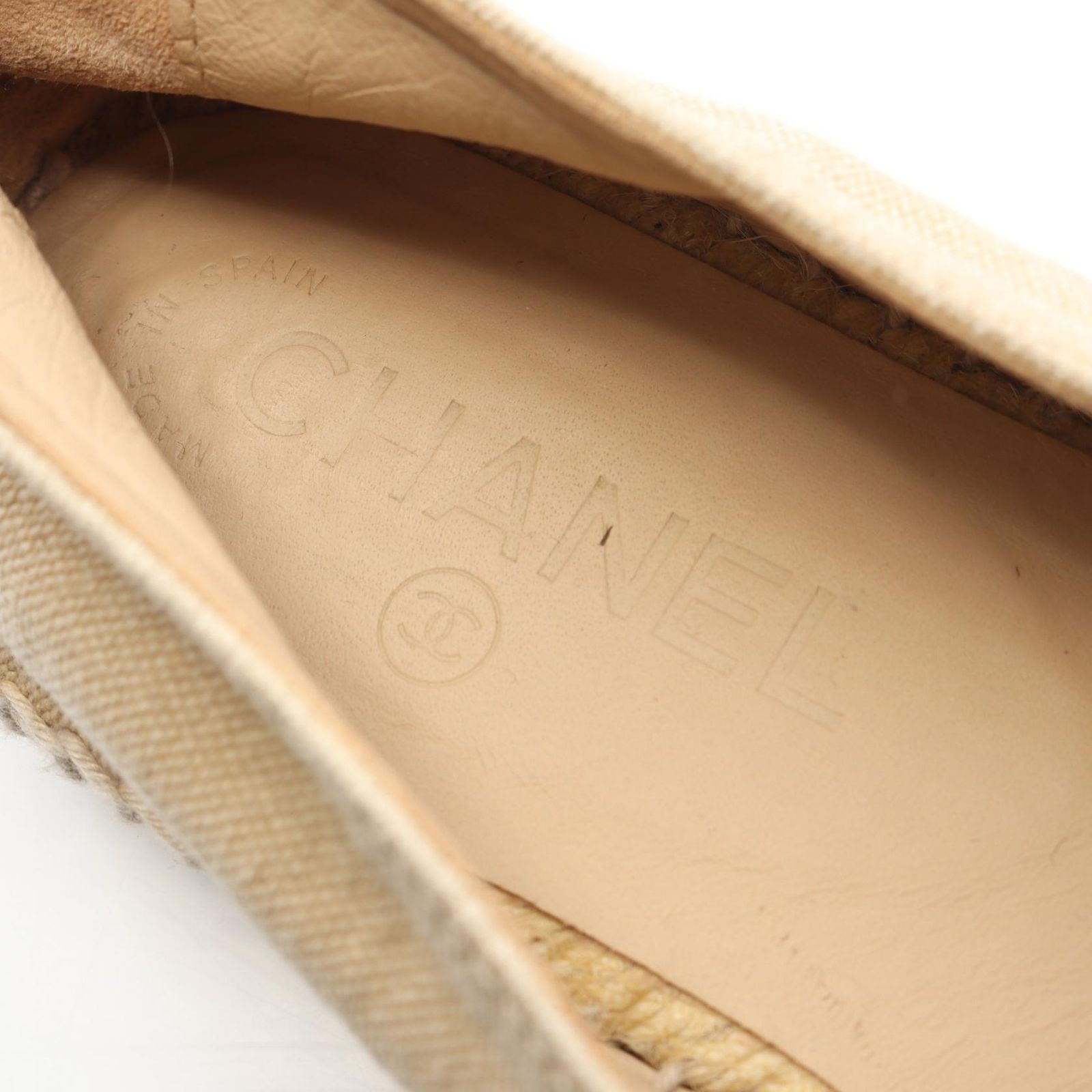  シャネル CHANEL ココマーク G 29762 キャンバス エスパドリーユ レディース B その他 靴