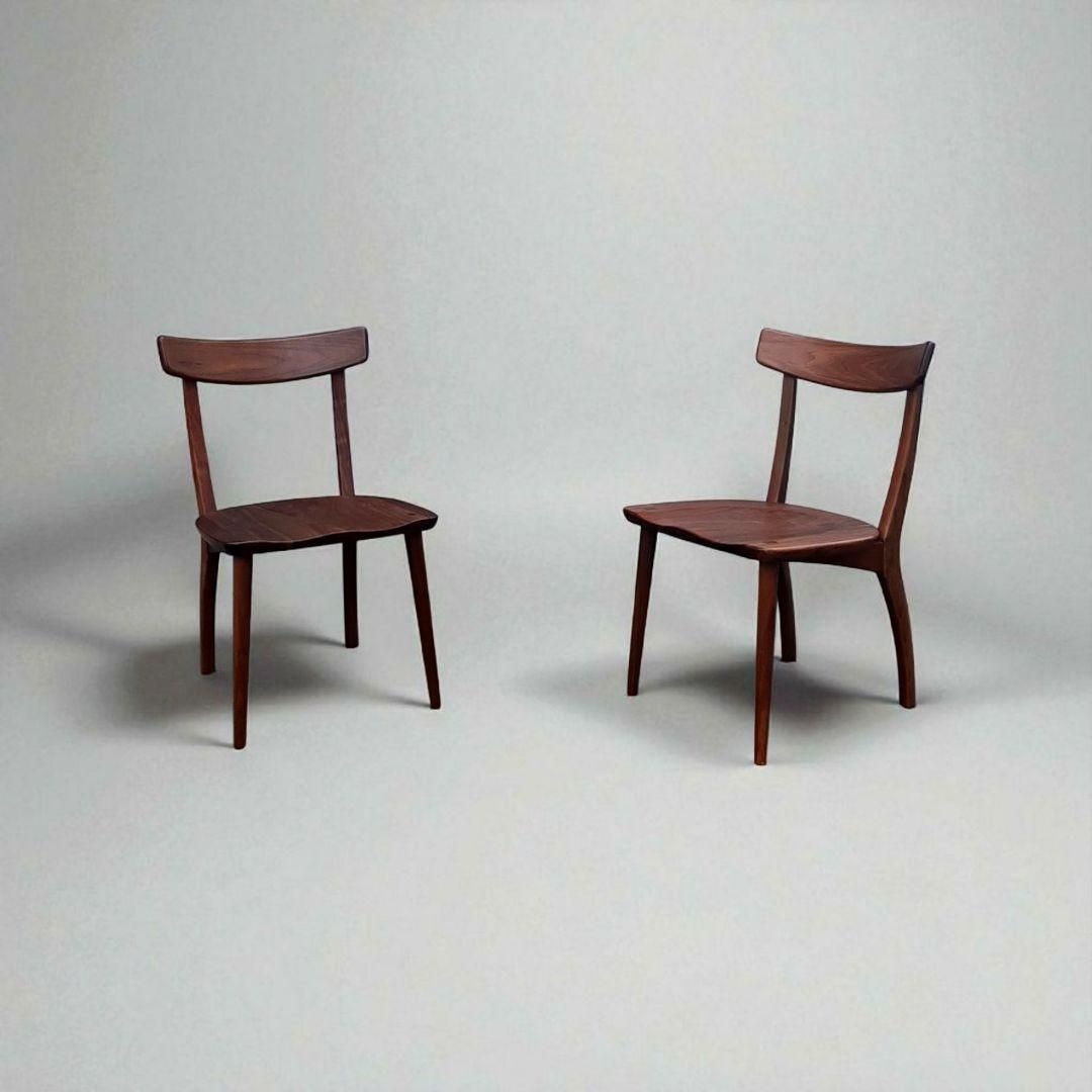 IDC OTSUKA Fill ウォールナット無垢材 ダイニングチェア その3 MARWIL-DEMENAGEMENTS_CH