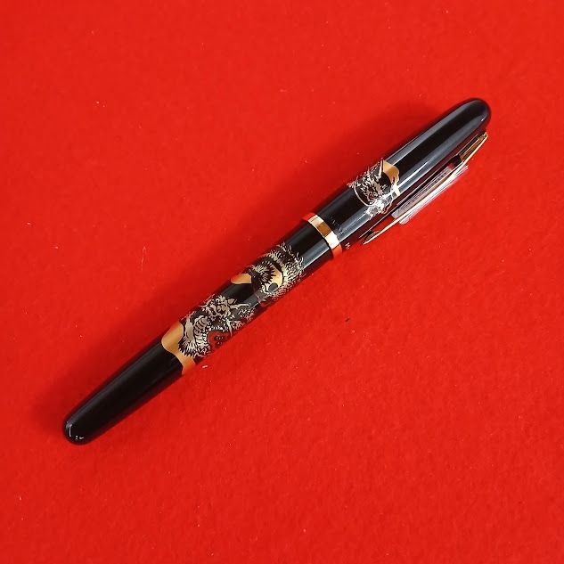 セーラー 万年筆 SAILOR 美巧 双龍PGB-1200ブラック 中字万年筆 SKLAD-KIRPICHA_RU
