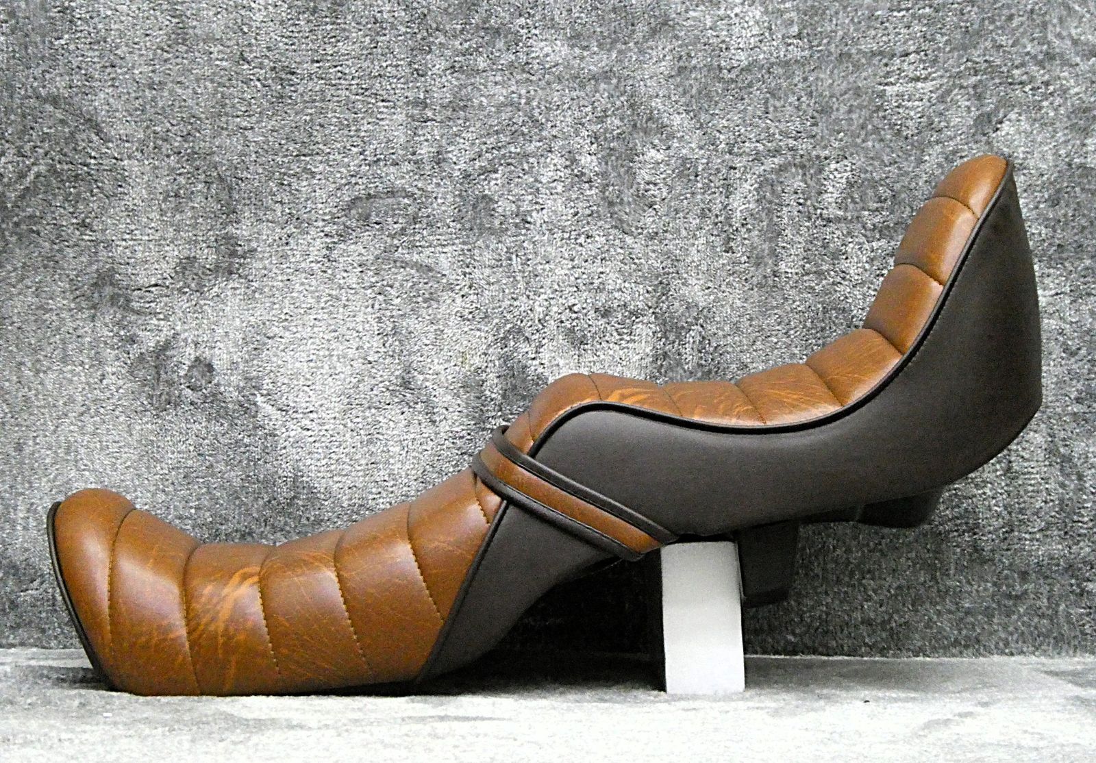 NC31前期 茶ツートン チョビ三シート/ブラウン92-96 CB400SF三段