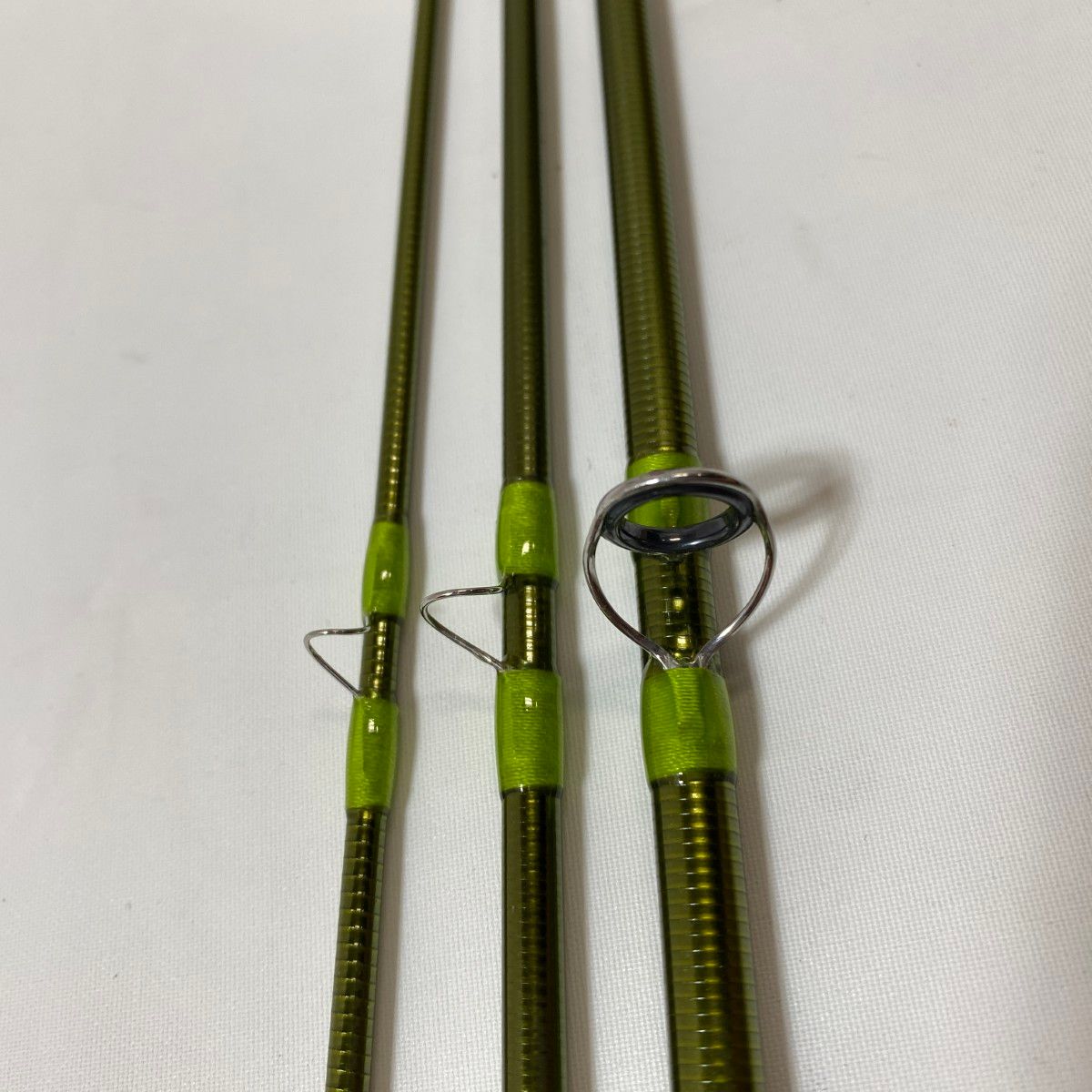 ΨΨK.Bullet フライロッドセット ＧＲＥＥＫ 3番 7ｆｔ 袋付 ロッドセット