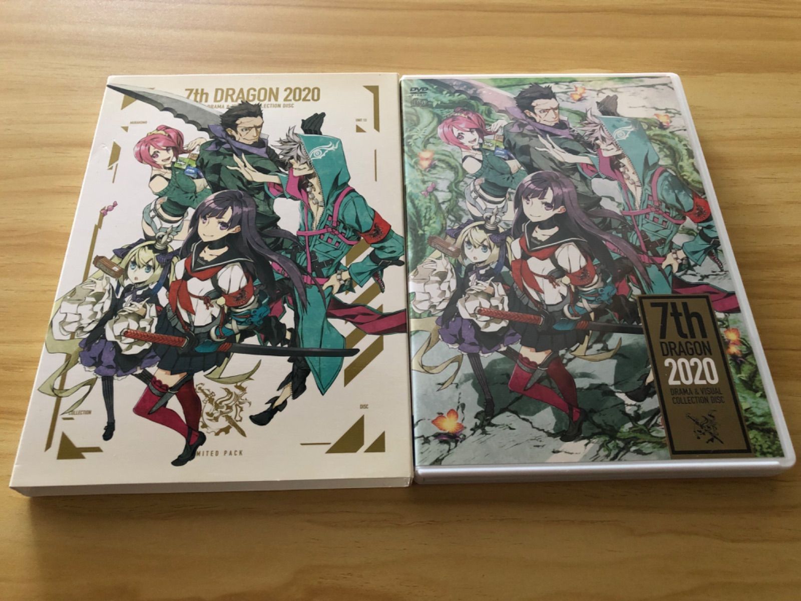 DVD CD セブンスドラゴン2020 ドラマ-ビジュアル ディスク パック M02050