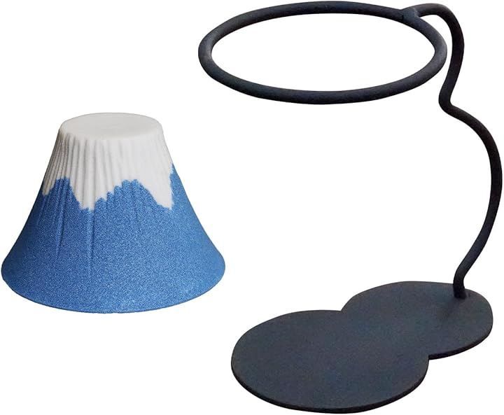 GreenPlus COFIL fuji コーヒー ドリッパー フィルター 陶器 オリジナル スタンド付き 波佐見焼 コーヒーフィルター ペーパーレス ドリップ コフィル ブルー