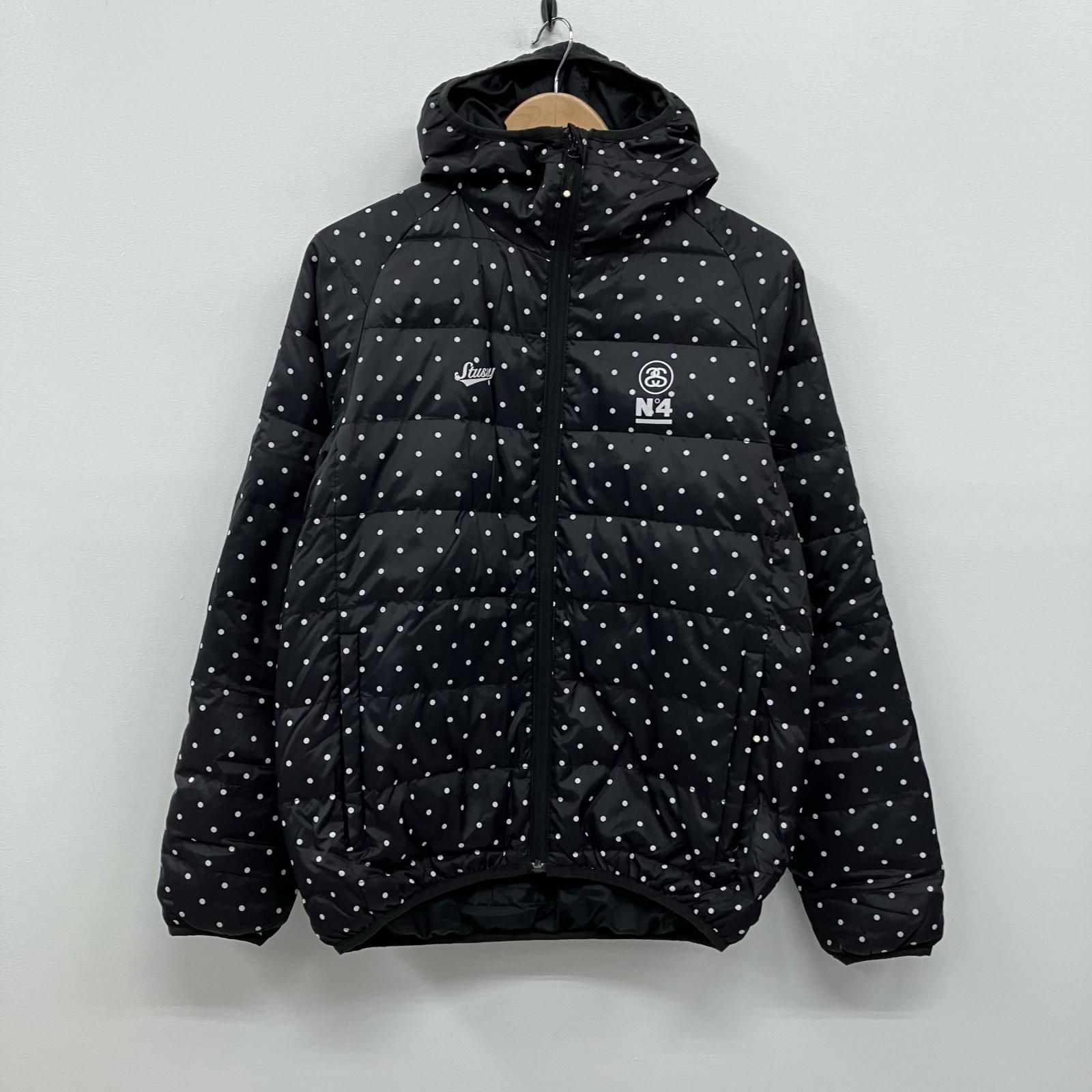 STUSSY ステュシー 黒 ダウンジャケット Sサイズ | ヤマダウェブコム