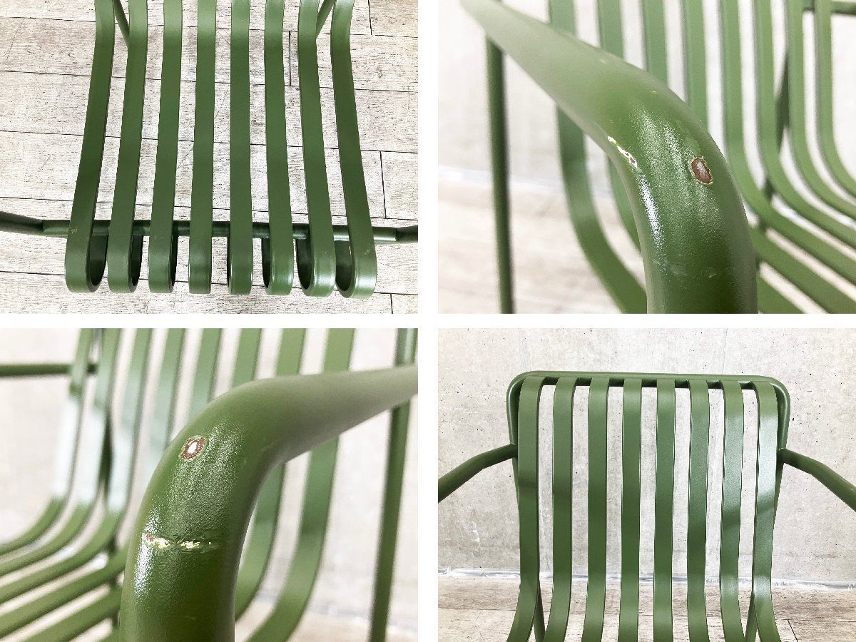 E HAY ヘイ PALISSADE パリセード ダイニング アームチェア デンマーク アウトドアファニチャー ロナン＆エルワン ブルレック 北欧 MARWIL-DEMENAGEMENTS_CH