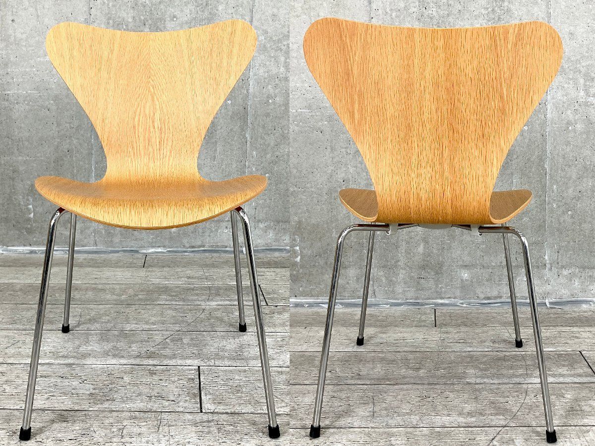 C Fritz Hansen フリッツハンセン セブンチェア オーク 北欧 ヤコブセン