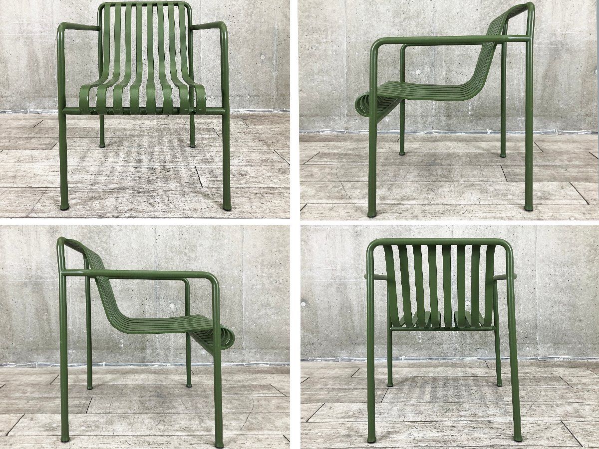 F HAY ヘイ PALISSADE パリセード ダイニング アームチェア デンマーク アウトドアファニチャー ロナン&エルワン ブルレック 北欧