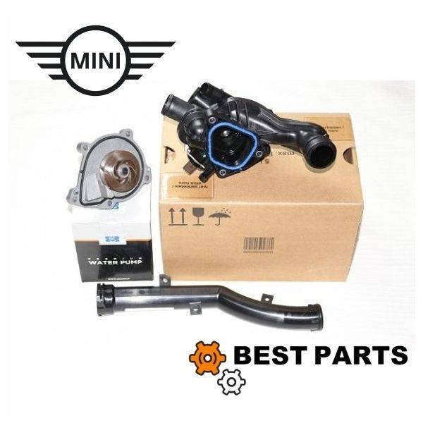 BMW MINI ウォーターポンプ サーモスタット デリバリーパイプ R55 56 57 後期11517648827 11538674895 11537589713