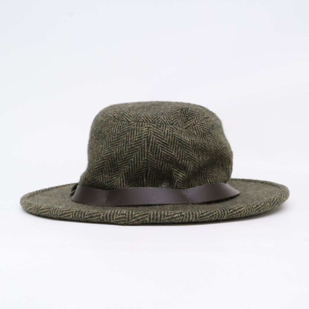 良い RRL ダブルアールエル ヘリンボーン ツイード バケットハット L