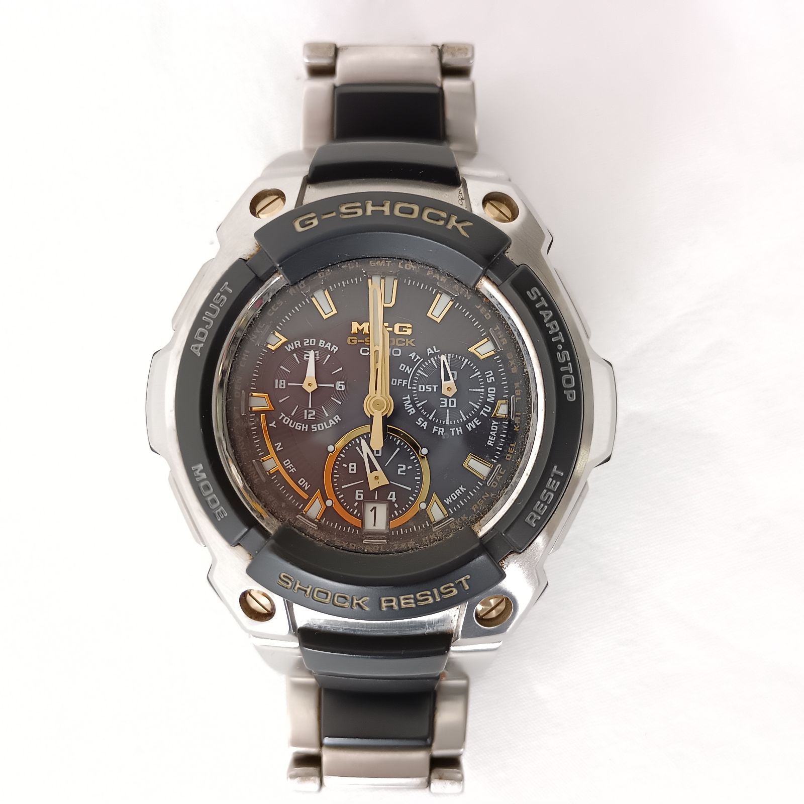 1410 CASIO カシオ G-SHOCK MTG-1000G 腕時計 ソーラー時計 メンズ ファッション