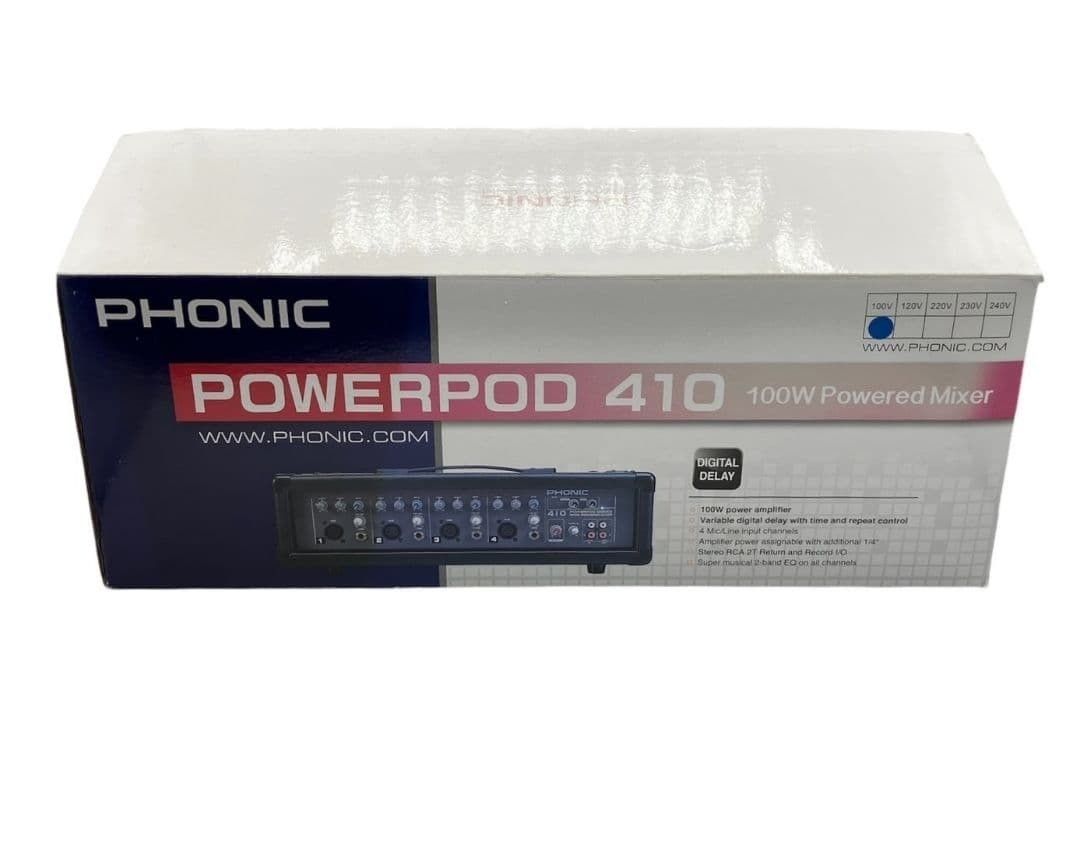 PHONIC フォニック POWERPOD 410 R | Powered Mixer パワードミキサー nn